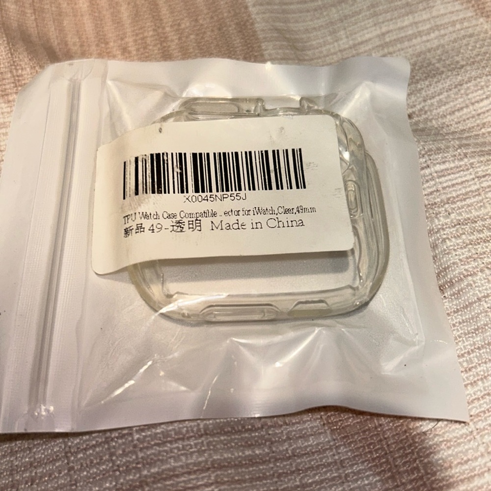 Clear 49mm Iwatch Case
